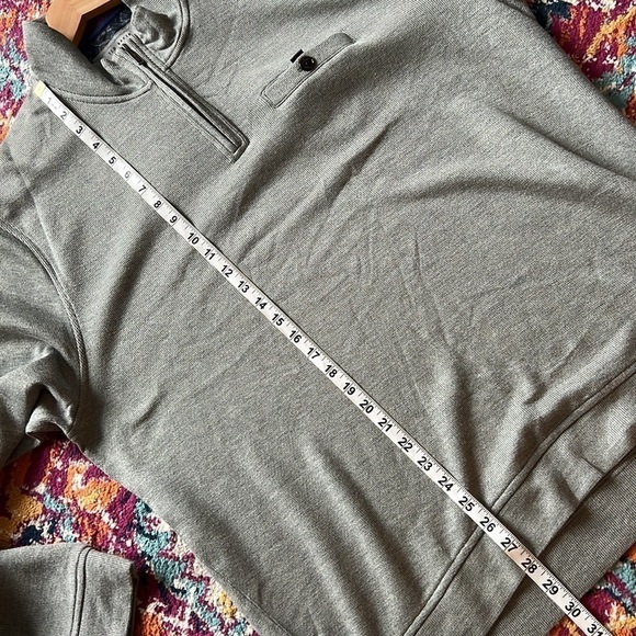 Ted Baker London Men’s Quarter Zip Wool Blend Sweater - Picture 10 of 11